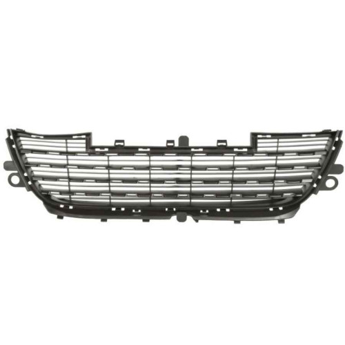 Решітка переднього бампера середня Peugeot 2008 2013-2016 (Тайвань) 9678059480