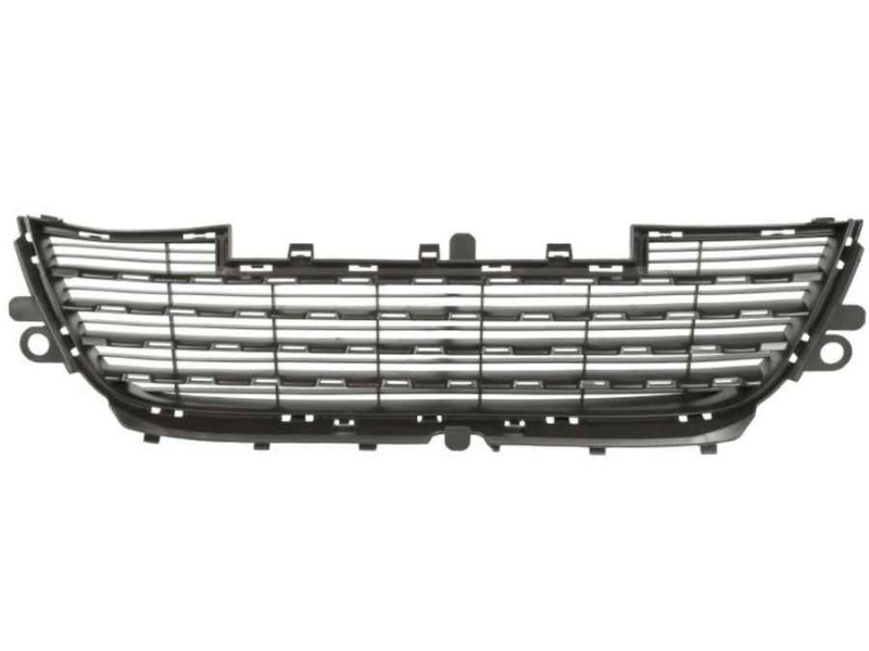 Решітка переднього бампера середня Peugeot 2008 13-16 (Тайвань) 9678059480