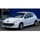 Решітка переднього бампера середня Peugeot 206 PLUS 2009-2012 FPS 1611095280