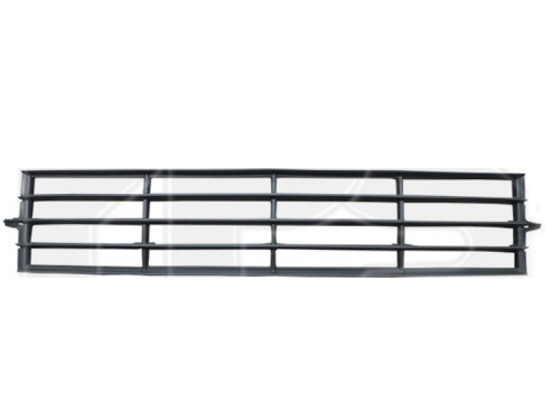 Решітка переднього бампера середня Skoda Octavia A7 13-17 (Тайвань) смугами