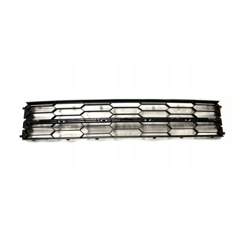 Решітка переднього бампера середня Skoda Superb 3V 2019-2023 FPS 3V0853677A 9B9