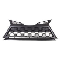 Решітка переднього бампера середня Toyota Camry XV70 SE 21- (Тайвань) чорний мат 5310206390