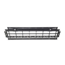 Решітка переднього бампера середня VW Golf 8 20- (Тайвань) з отв. під п/тронік 5H0853677G9B9