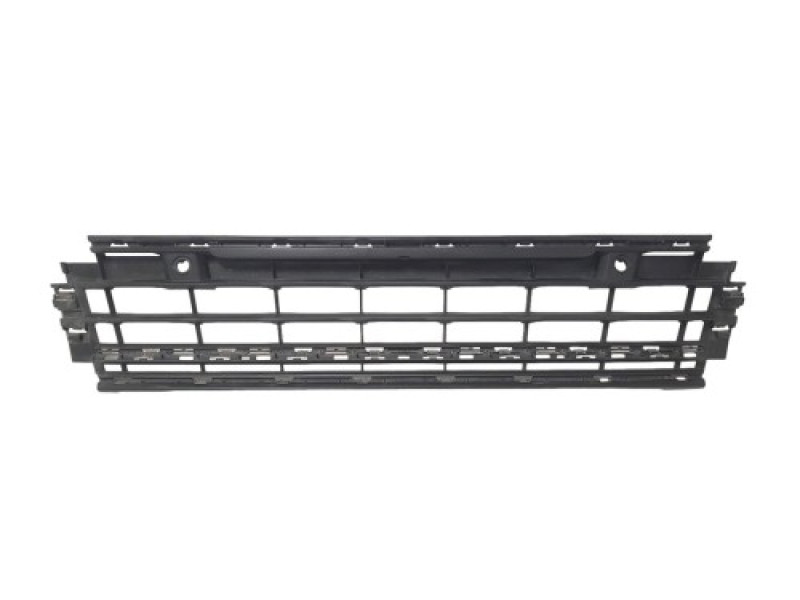 Решітка переднього бампера середня VW Golf 8 20- (Тайвань) з отв. під п/тронік 5H0853677G9B9