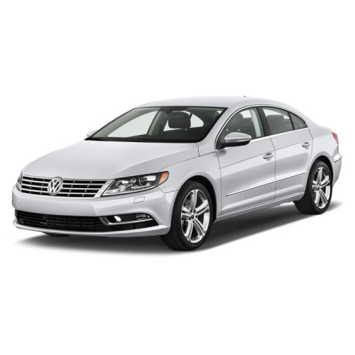 Решітка переднього бампера VW Passat CC 2012-2016 (Китай) з отв. під п/тронік 35D853677