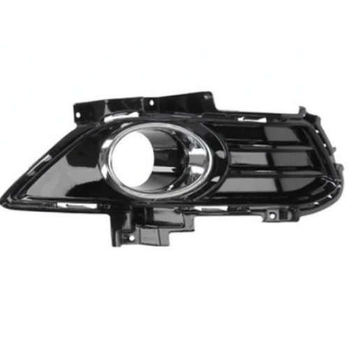 Решітка протитуманної фари права Ford Mondeo 5 14-17, Fusion 12-17 (TP) хром окуляр, чорний глянець DS7Z17B814AB