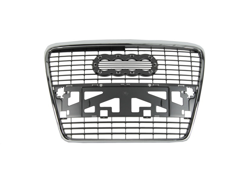 Решітка радіатора Audi A6 С6 05-08 (Signeda) 4F08536511QP