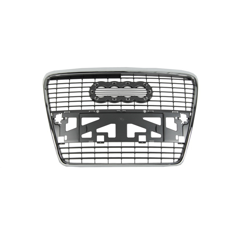 Решітка радіатора Audi A6 С6 05-08 (Signeda) 4F08536511QP