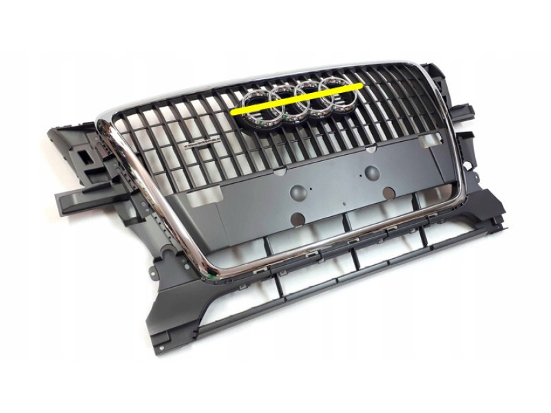 Решітка радіатора Audi Q5 12-17 (Тайвань) 8R0853651 без емблеми