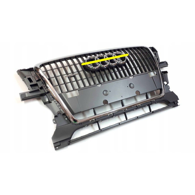 Решітка радіатора Audi Q5 12-17 (Тайвань) 8R0853651 без емблеми