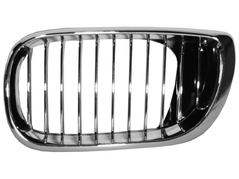 Решітка радіатора ліва BMW 3 E46 01-05 хром рамка і смуги FPS 51137042961