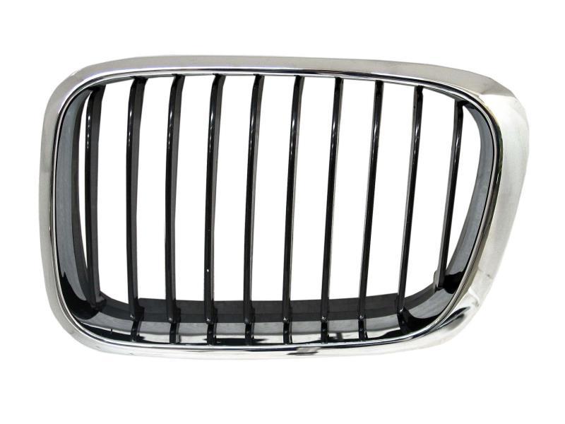 Решітка радіатора ліва BMW 3 E46 98-01 (LKQ) 51138208489