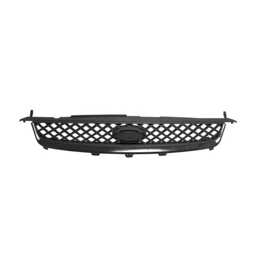 Решітка радіатора Ford Fiesta 5 2006-2008 (Elit) сіра 1373755