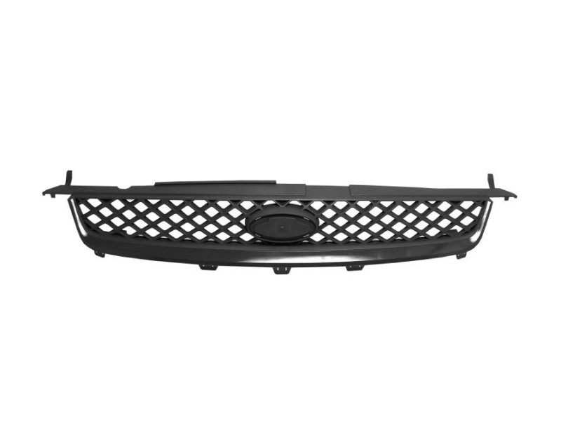 Решітка радіатора Ford Fiesta 5 06-08 (Elit) сіра 1373755