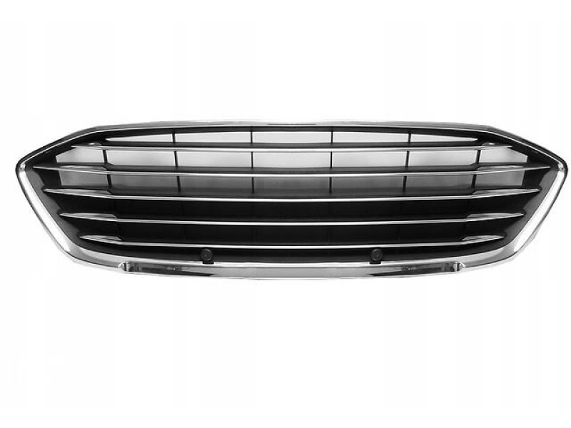 Решітка радіатора Ford Focus 4 2018-2022 (Тайвань) смуги, хром JX7B8200EC