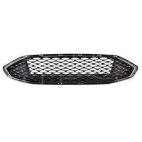 Решітка радіатора Ford Mondeo 5 14-17, Fusion 12-17 Sport (Тайвань) сітка чорна, хром. молд.