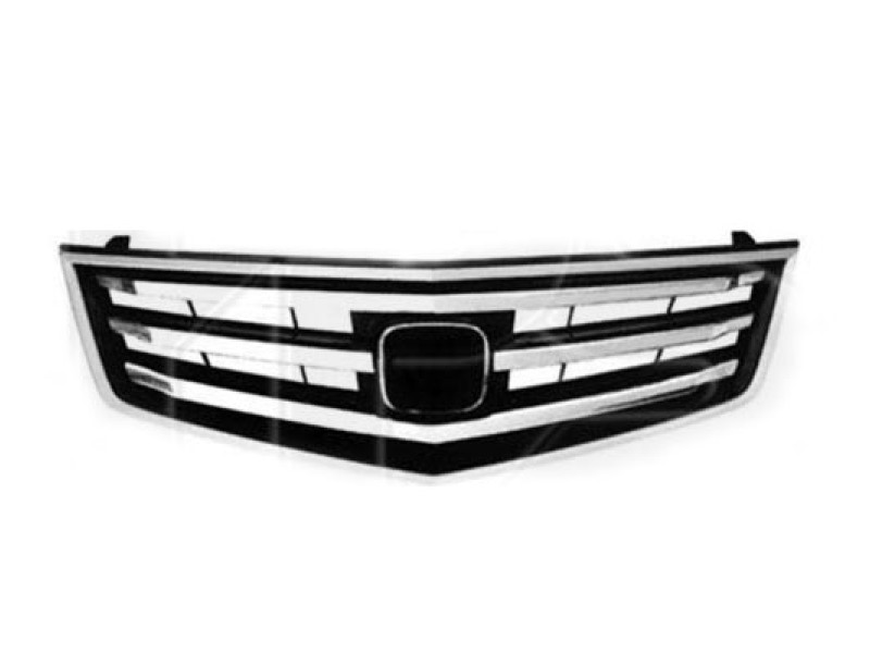 Решітка радіатора Honda Accord 8 Sport 08-10 (Тайвань) з хром. молдингами