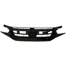 Решітка радіатора Honda Civic FC 18- седан / купе (Тайвань) чорний глянець 71121TBAA61