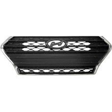 Решітка радіатора Hyundai Accent 5 18- (Тайвань) чорна, хром молд. 86350J0000