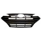 Решітка радіатора Hyundai Elantra AD 18-20 (Тайвань) чорна / хром 86350F3510