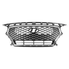 Решітка радіатора Hyundai i30 2016-2020 з молдингом FPS 86350G3010