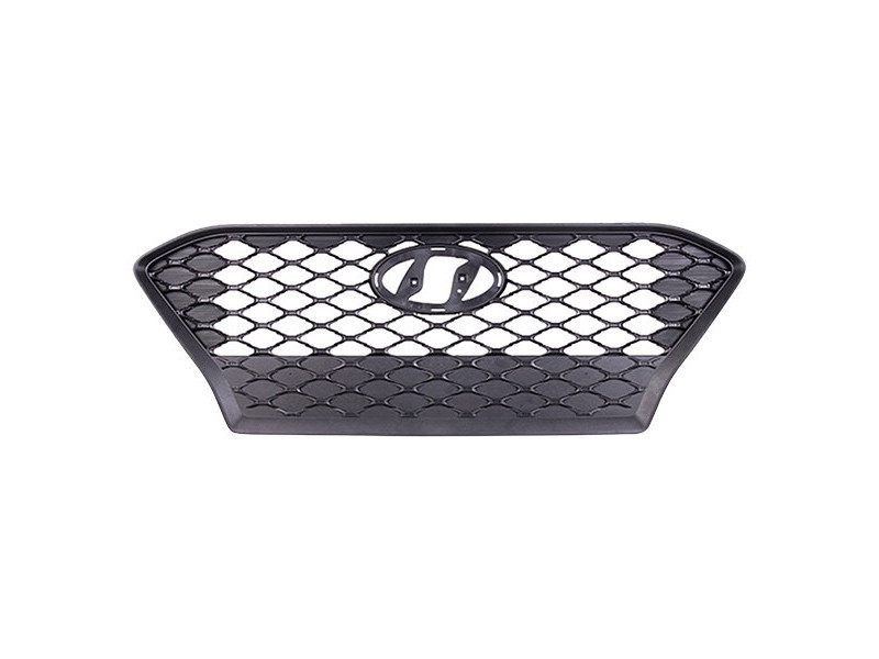 Решітка радіатора Hyundai Kona 17- (Тайвань) чорний мат 86350J9000