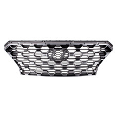 Решітка радіатора Hyundai Santa Fe 4 18-20 (Тайвань) без отв. під камеру 86350S2100 
