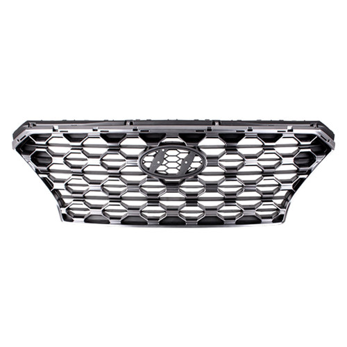 Решітка радіатора Hyundai Santa Fe 4 2018-2020 (Китай) без отв. під камеру 86350S2100 