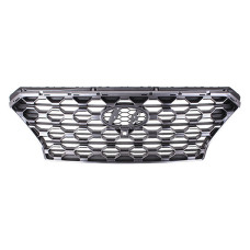 Решітка радіатора Hyundai Santa Fe 4 18-20 (Тайвань) з отв. під камеру 86350S2110