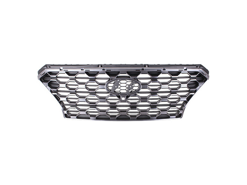 Решітка радіатора Hyundai Santa Fe 4 18-20 (Тайвань) з отв. під камеру 86350S2110