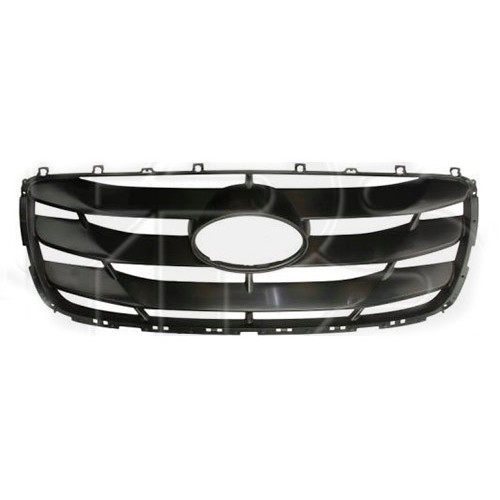 Решітка радіатора Hyundai Santa Fe USA 2009-2012 (Тайвань) чорна