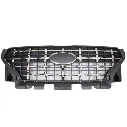 Решітка радіатора Hyundai Venue 19- (Тайвань) чорна, хром 86350K2010