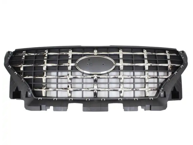 Решітка радіатора Hyundai Venue 19- (Тайвань) чорна, хром 86350K2010