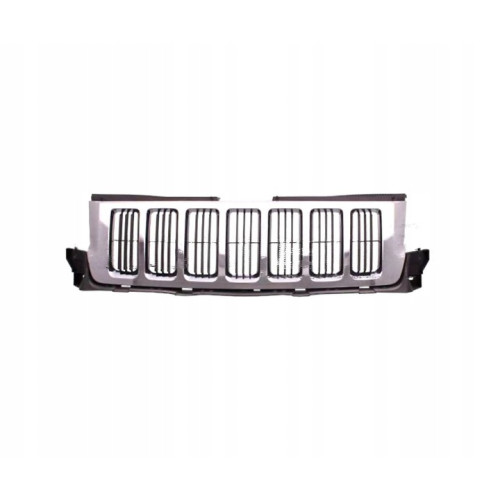 Решітка радіатора Jeep Grand Cherokee 11-13 (Тайвань) хром/чорна 55079377AC