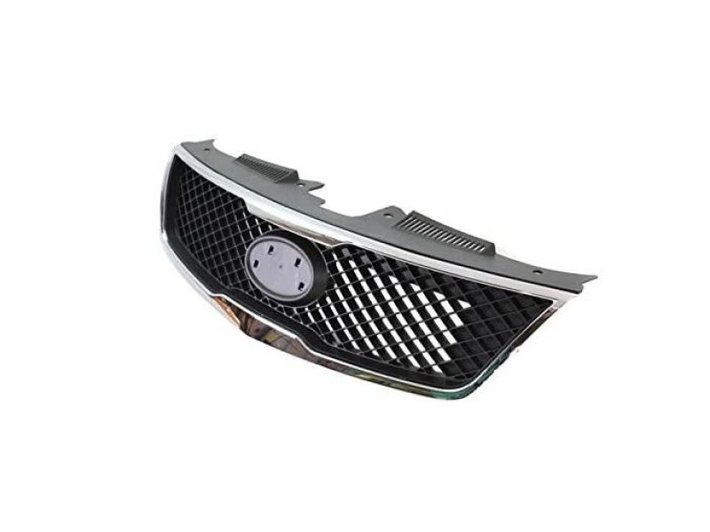 Решітка радіатора Kia Cerato 09-12 седан (Тайвань) сітка, хром рамка 863501M010