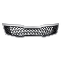 Решітка радіатора Kia Optima 11-13 (Китай) чорна / хром 863502T000