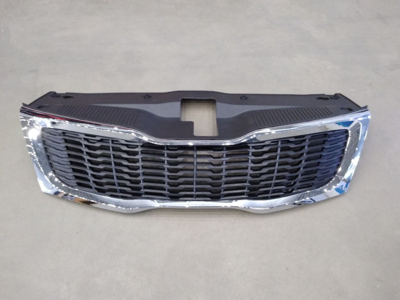 Решітка радіатора Kia Rio 11-14 (FPS) хром рамка 863504Y100