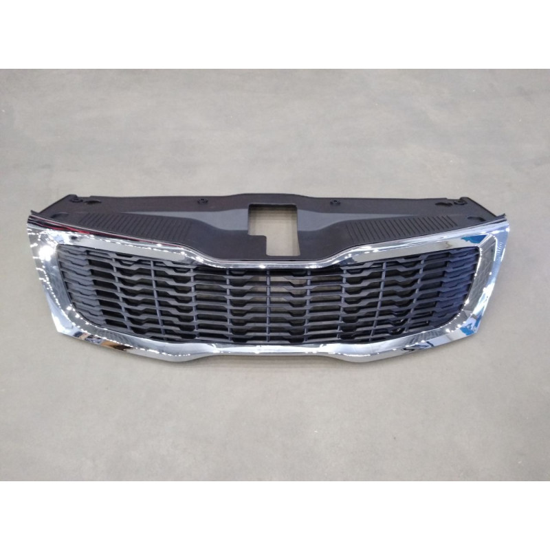 Решітка радіатора Kia Rio 11-14 (FPS) хром рамка 863504Y100