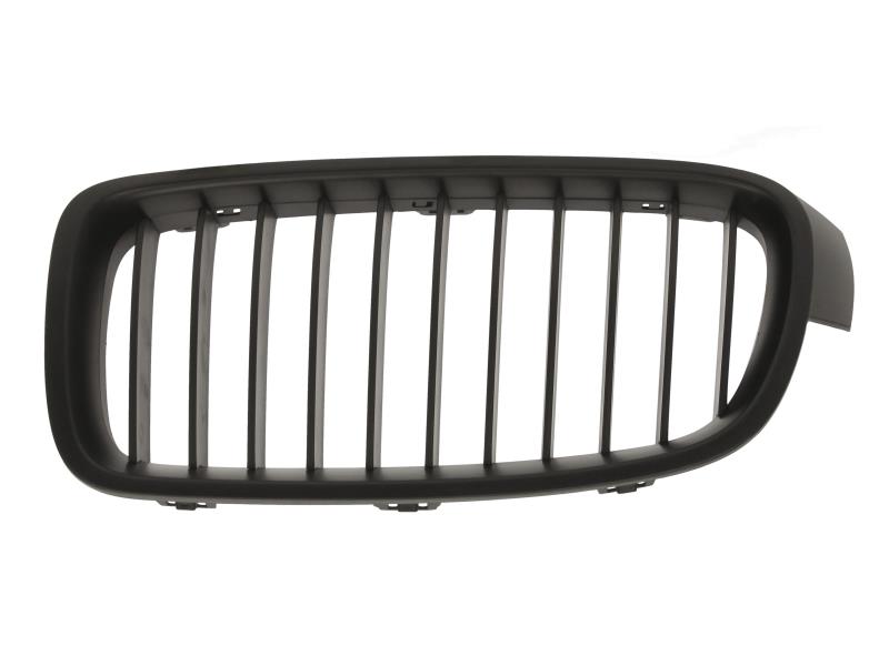 Решітка радіатора ліва BMW 3 F30 12-15 (Тайвань) чорний матовий 51137255411