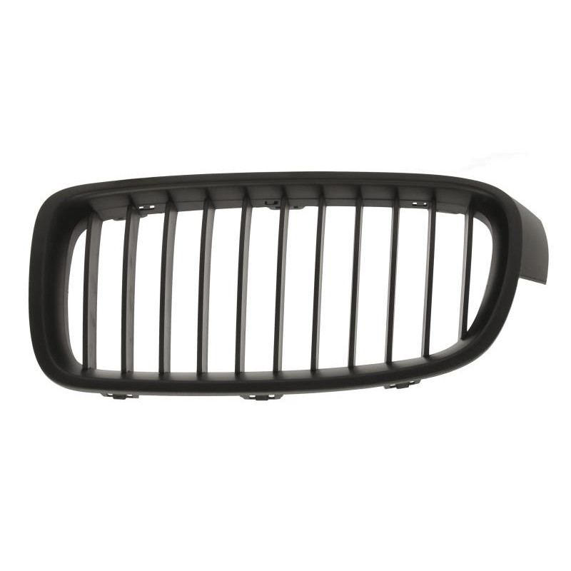 Решітка радіатора ліва BMW 3 F30 12-15 (Тайвань) чорний матовий 51137255411