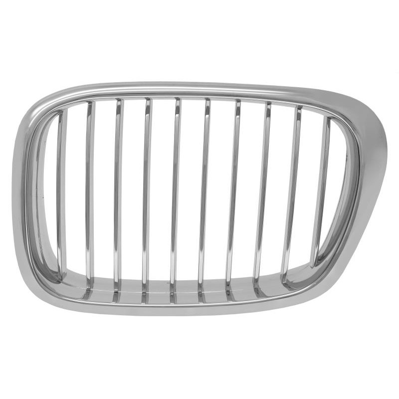 Решітка радіатора ліва BMW 5 e39 00-03 хромована з хром рамкою (FPS) 51132497261