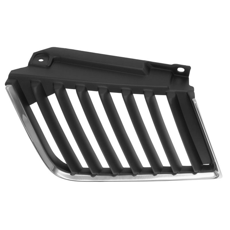 Решітка радіатора ліва Mitsubishi L200 05-10 з хром молдингом (Tempest) 7450A185