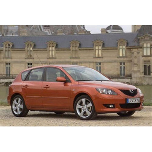 Решітка радіатора Mazda 3 BK 2004-2006 хетчбек, грунт. FPS BP4M50710B33