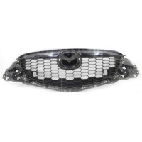 Решітка радіатора Mazda CX-5 12-15 (Тайвань) з отв. під п/тронік KD4550710E