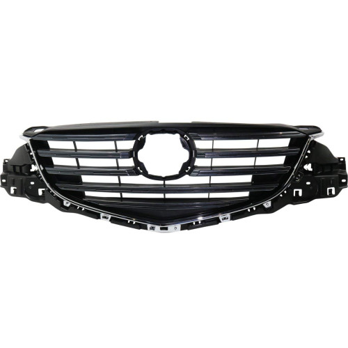 Решітка радіатора Mazda CX-5 15-16 (Тайвань) з хром молд. KA0G50710B