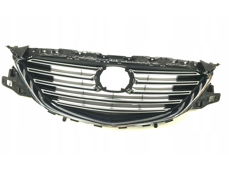 Решітка радіатора Mazda CX-9 16- (Тайвань) хром ребра, хром молдинг TK49-50-710J