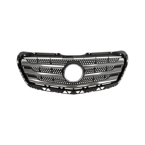Решітка радіатора Mercedes Sprinter W906 2013-2018 (Тайвань) з хром. молд., без накладки 9068800885