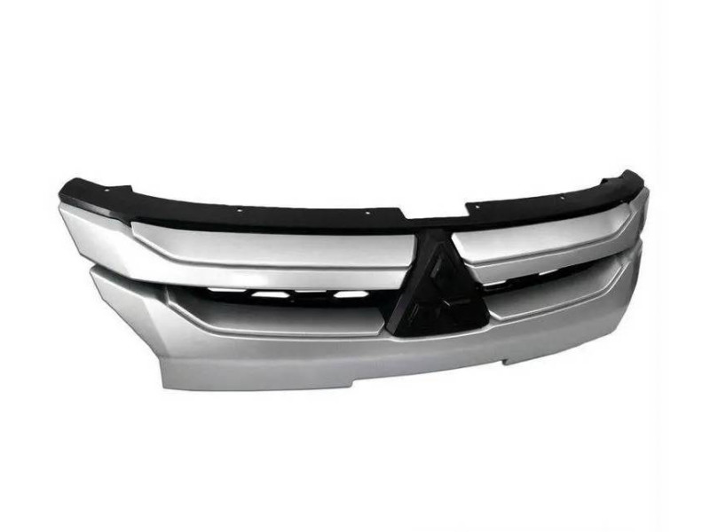 Решітка радіатора передня Mitsubishi L200 2018-2023 Тайвань сірий металік 7450B291HA