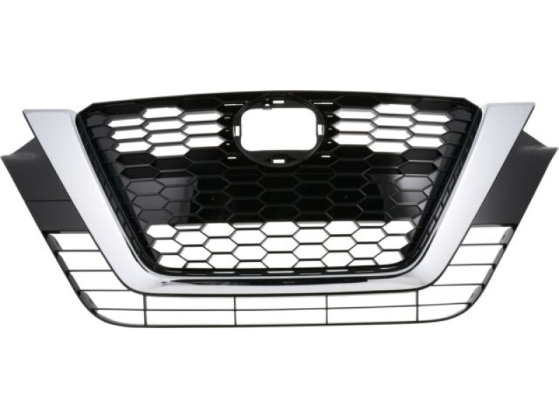 Решітка радіатора Nissan Altima 18- S/SL/SV (Тайвань) чорний глянець хром, без отв. під камеру 623106CA1A