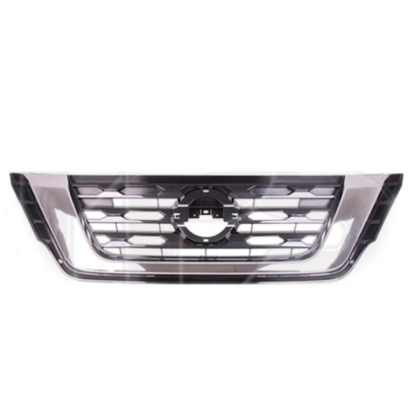 Решітка радіатора Nissan Pathfinder R52 17-20 (Тайвань) хром, чорна